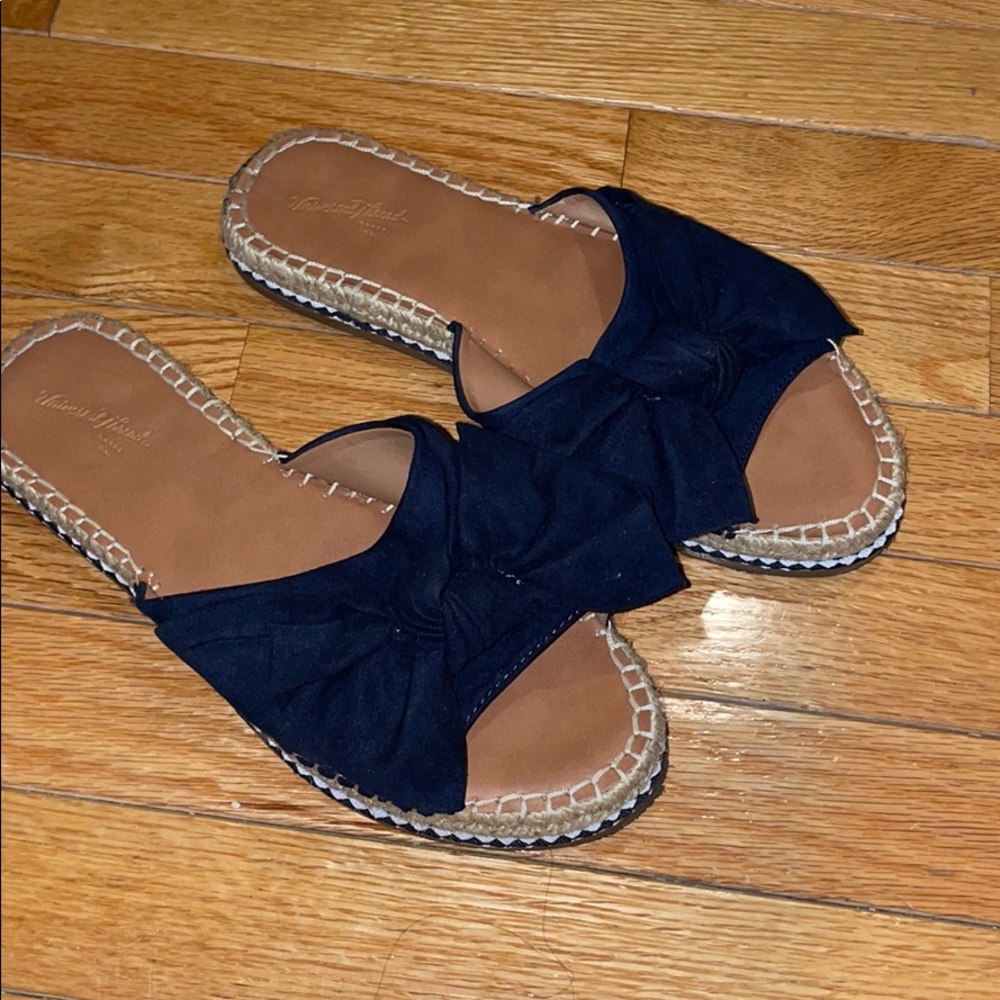 Blue Sandals Size 7.5